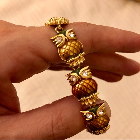 Kenneth Jay Lane Jewelry - Kenneth Jay Lane Owl Bracelet